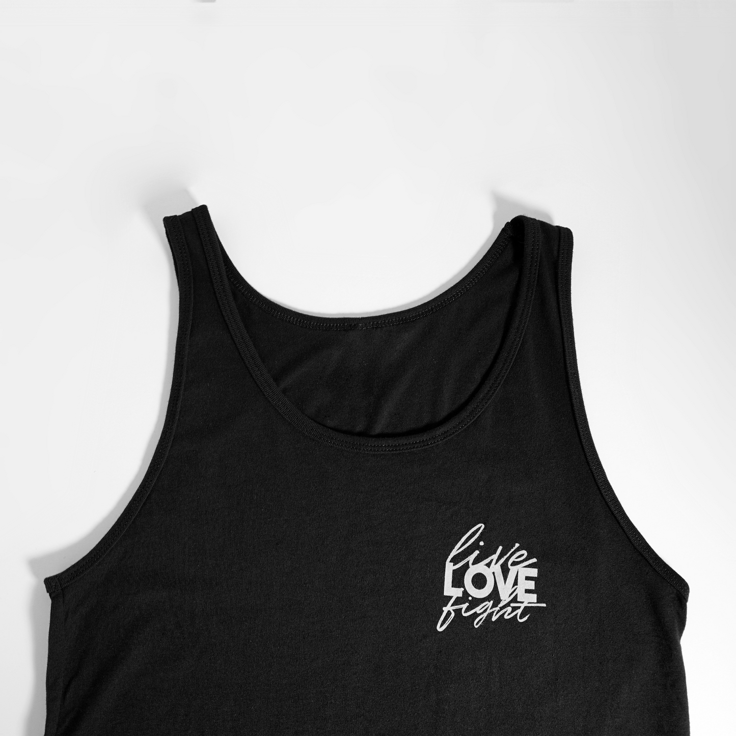 Jersey Tank "Live Love Fight"