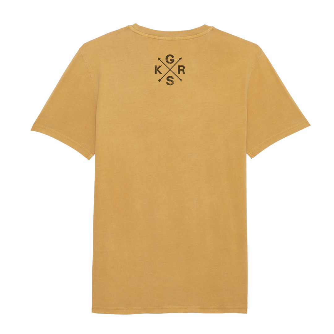 Camiseta "Trust your soul" - Mustard