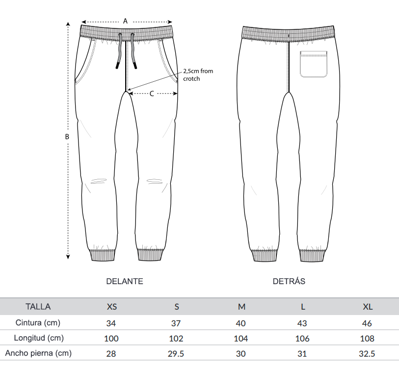 Pantalones largos "rEVOLution"